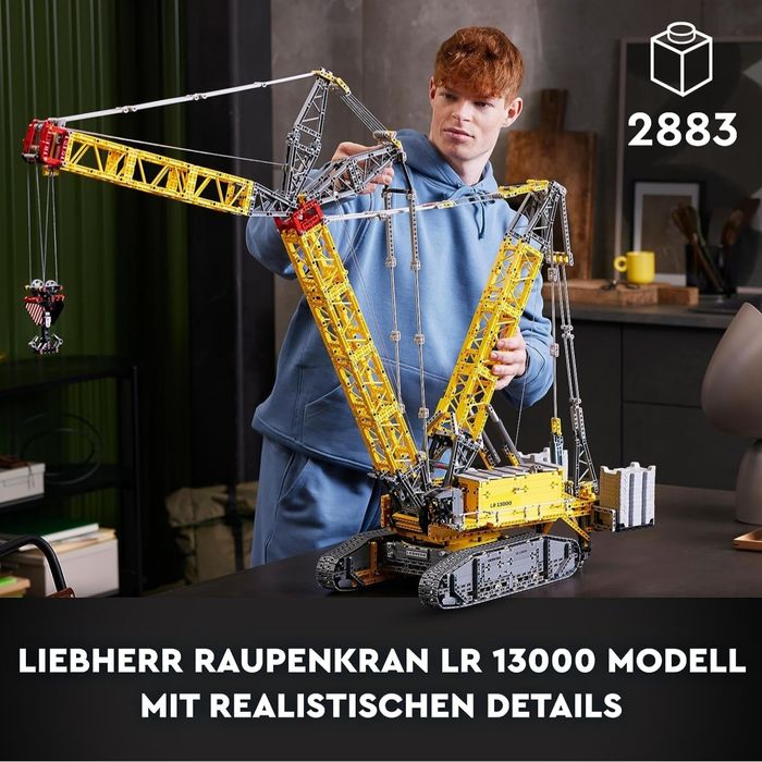 Lego Technic 42146 - Guindaste de Lagartas Liebherr LR 13000