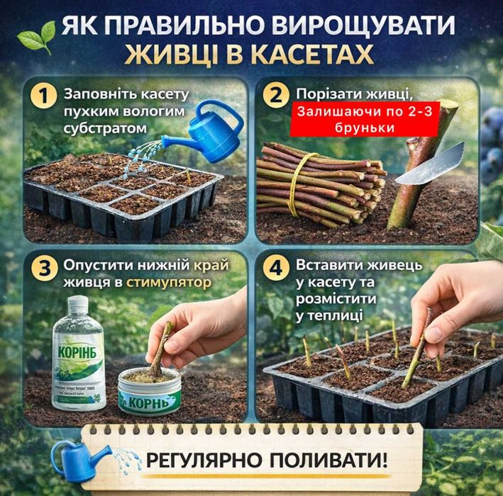 Живці лохини 10 сортів дюк блюкроп спартан торо інші черенки голубики