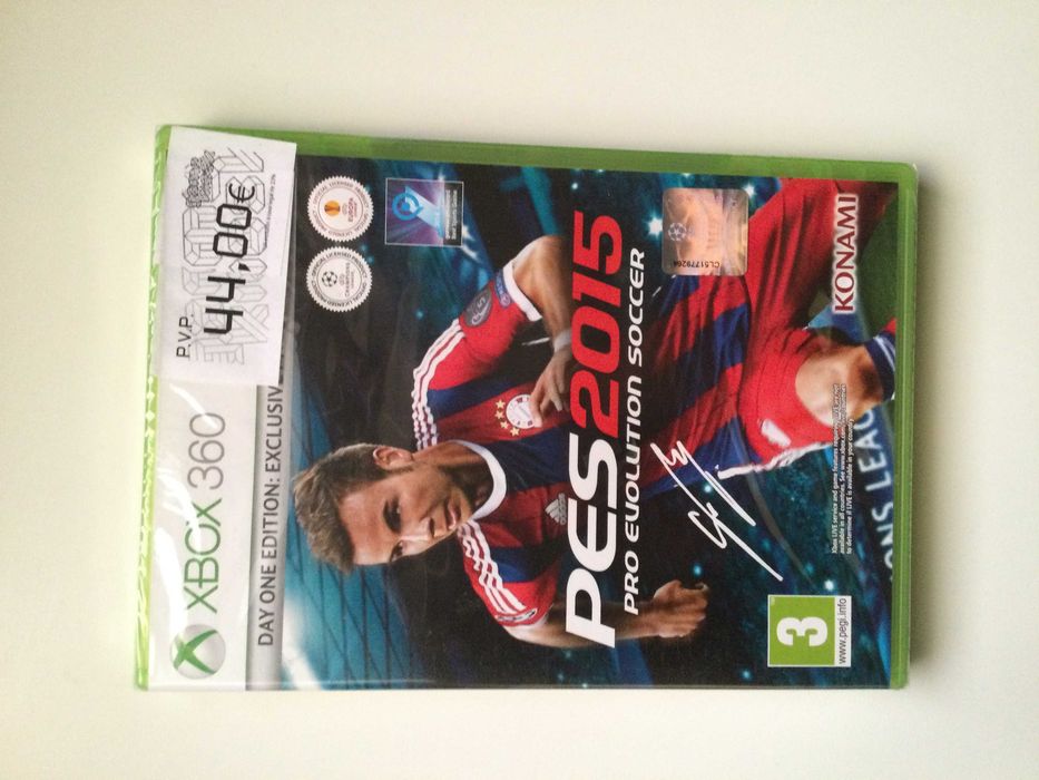 Xbox 360- Pes 2015 (selado) Carnaxide E Queijas •