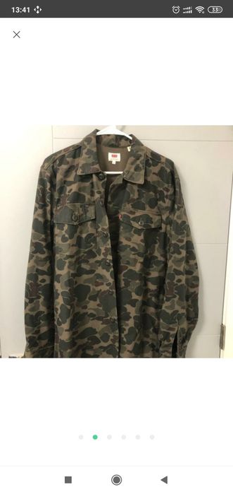 Чоловіча куртка джинсовка овершот Levis