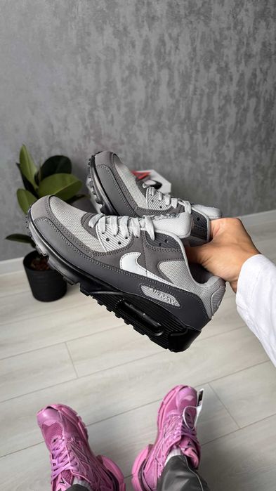 !SALE! Nike Air Max 90 Grey/Black 36 37 38 39 40 41 42 43 44 45 найк аір макс