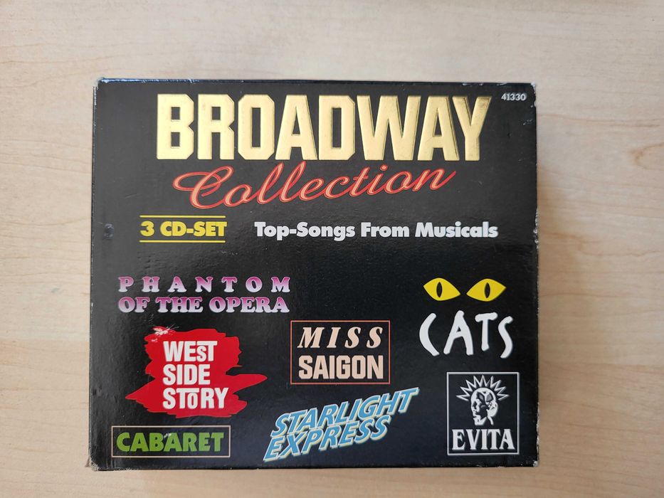 Broadway Collection - zestaw 3 CD - Najlepsze piosenki z musicali