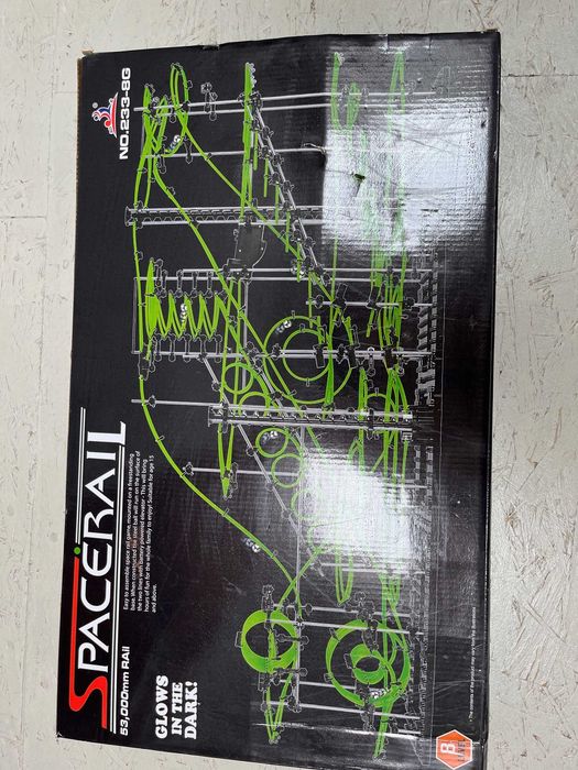 SpaceRail, tor dla kulek level 8G Kulkowy rollercoaster