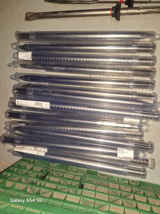 Dłuta szpice do młotow udarowych SDS MAX HIlti oraz Wurth 400mm