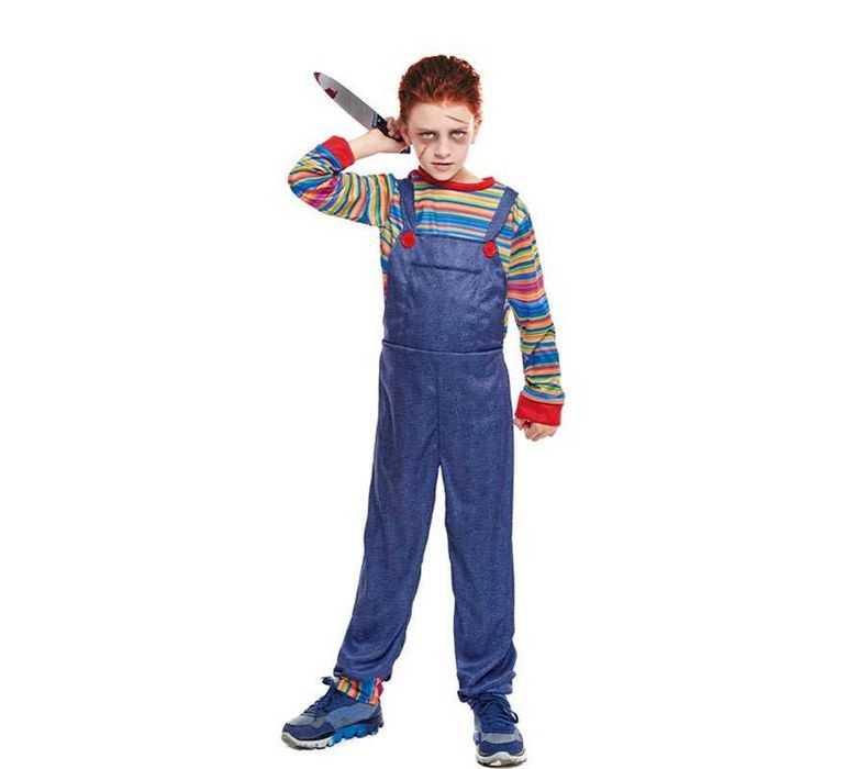 Fato de boneco diabólico para criança CHUCKY