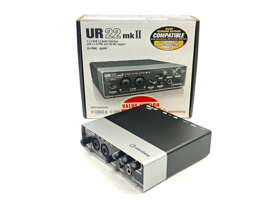 Звукова карта Steinberg UR22 MK II аудіоінтерфейс