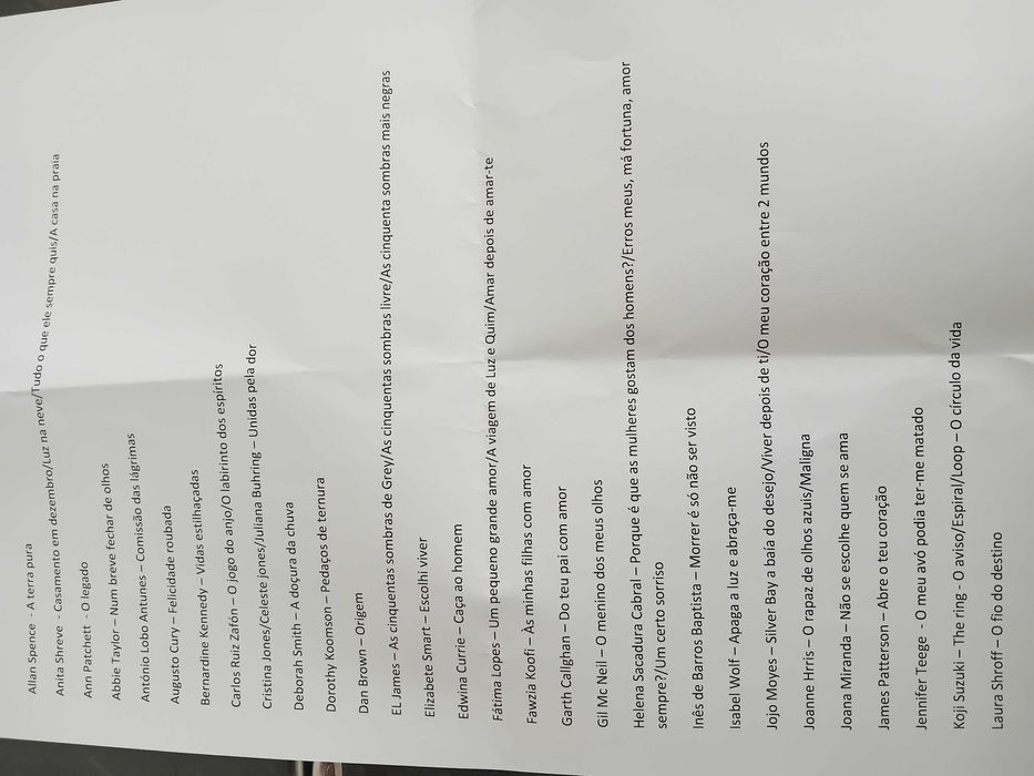 Ler faz bem! Livros em excelente estado