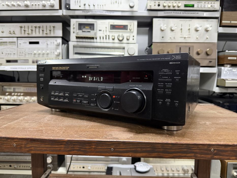 ‼️ Sony STR-DE445 – Amplituner Kina Domowego z Wejściami Cyfrowymi | Audio Room