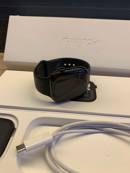 Apple Watch 10 46mm Jet Black. Gwarancja. Idealny.
