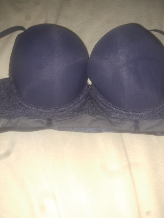 Granatowy biustonosz Esotiq