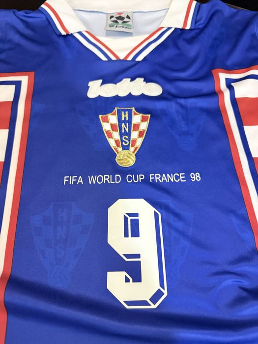 Camisola Croácia Suker