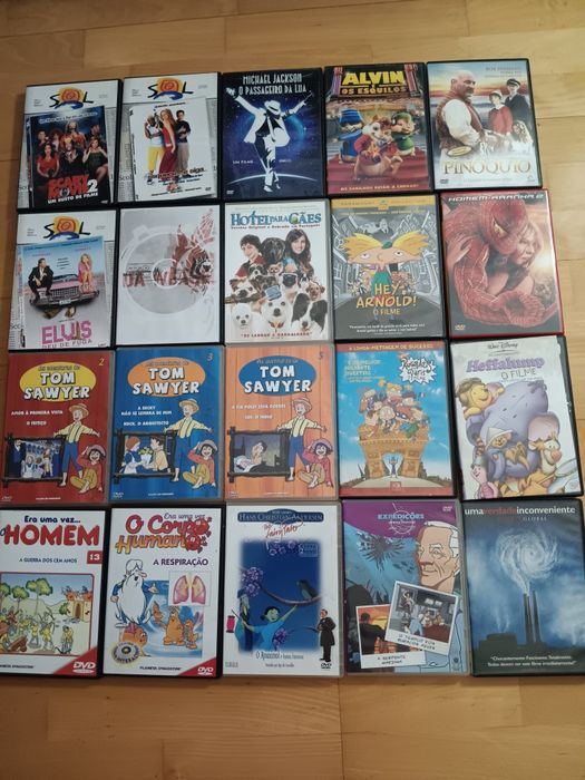 Vários DVDs infantis
