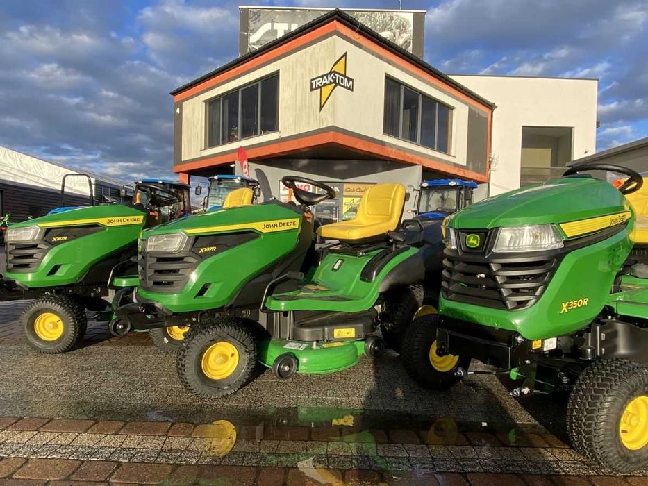 Twój nowy John Deere jest w Trak-Tom traktorek kosiarka , 2 CYLINDRY