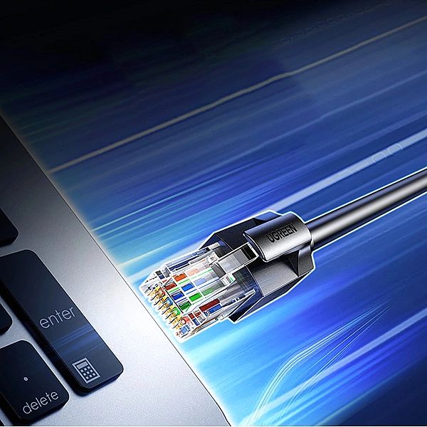 Kabel Ethernet Ugreen Cat6A UTP 5m - czarny