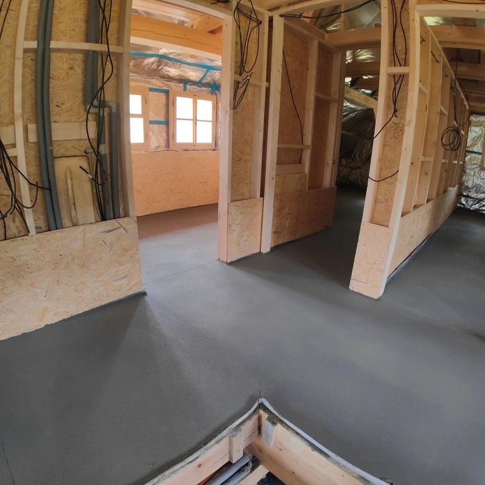 Posadzki cementowe z mixokreta styrobeton chudziak jastrych