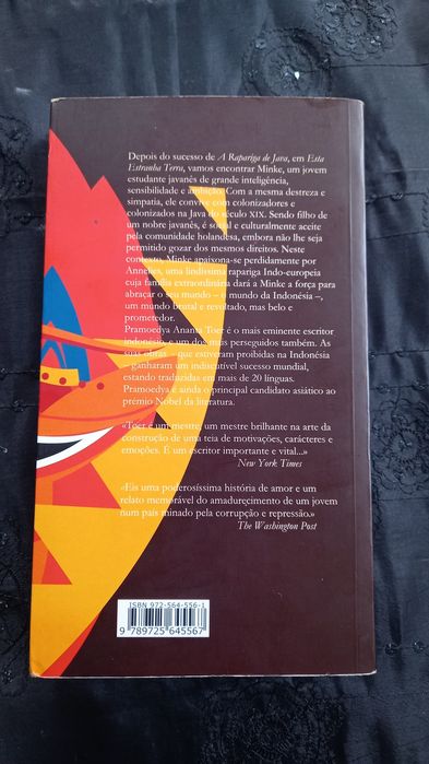 Livro Esta Estranha Terra
Esta estranha Terra
Pramoedya Ananta Toer
Li