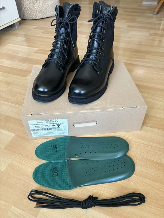 Nowe buty wojskowe - GREGOR 28.5/10, skóra wz.2019