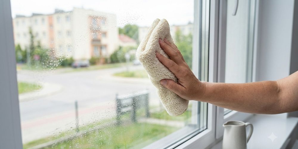 Ekologiczne mycie okien i parapetów + ogólne sprzątanie