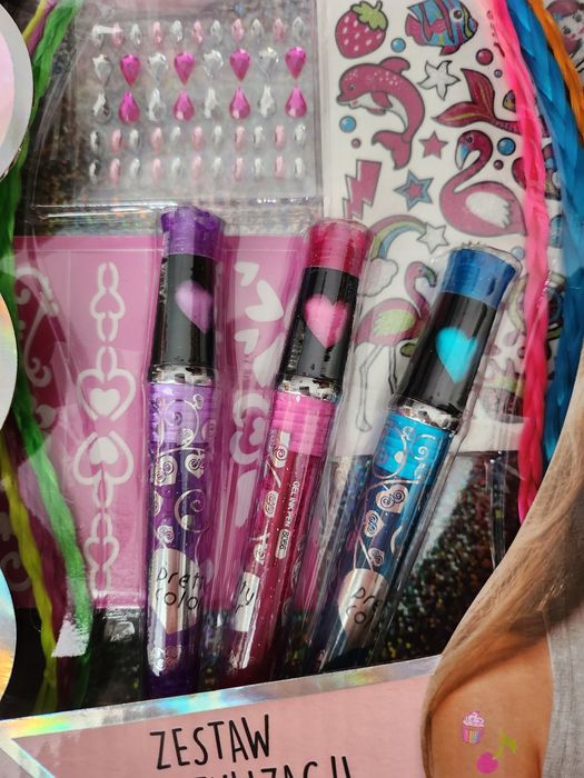 Tatoo Studio - zestaw do stylizacji z warkoczykami