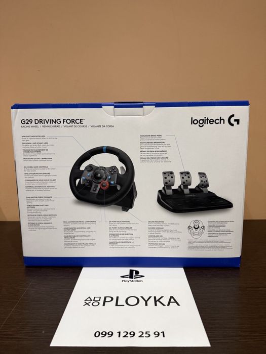 Магазин! Руль Logitech G920 /G29+ педали. Для Xbox