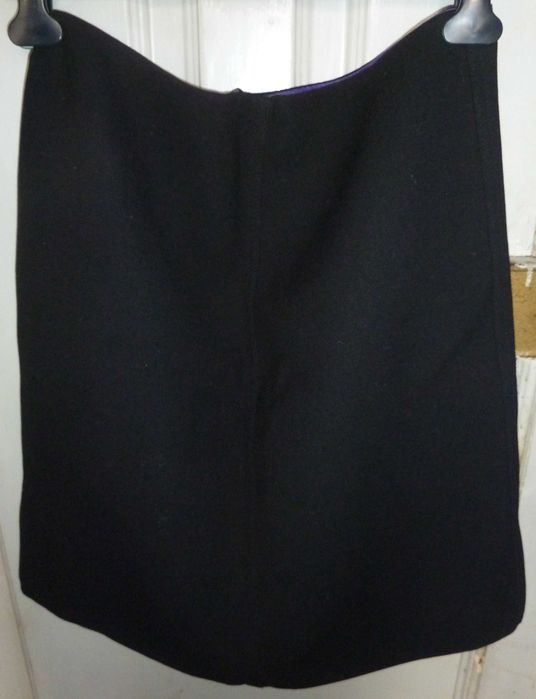 Saia nova italiana lã preta Prada 46 IT / 40 PT - SALDO