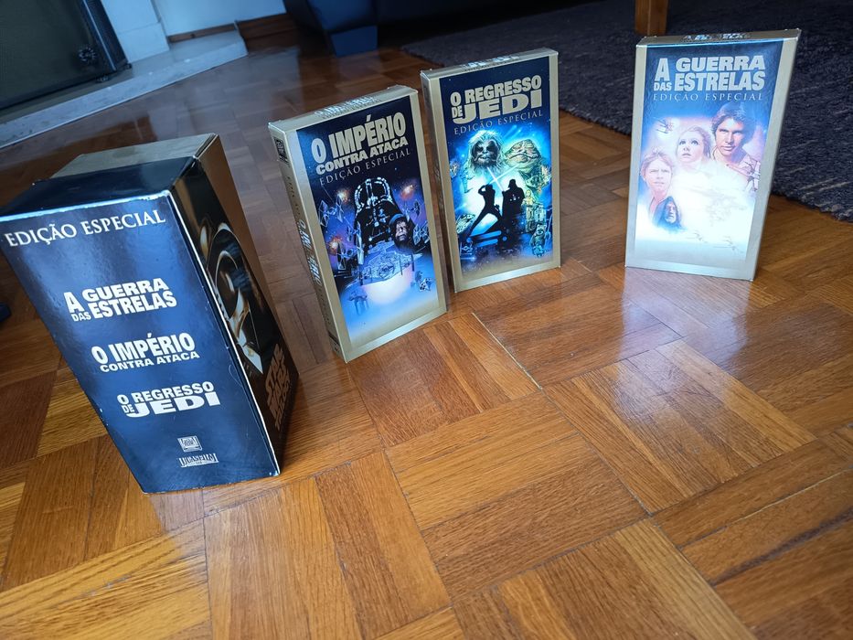Filmes Guerra das estrelas - edição especial VHS