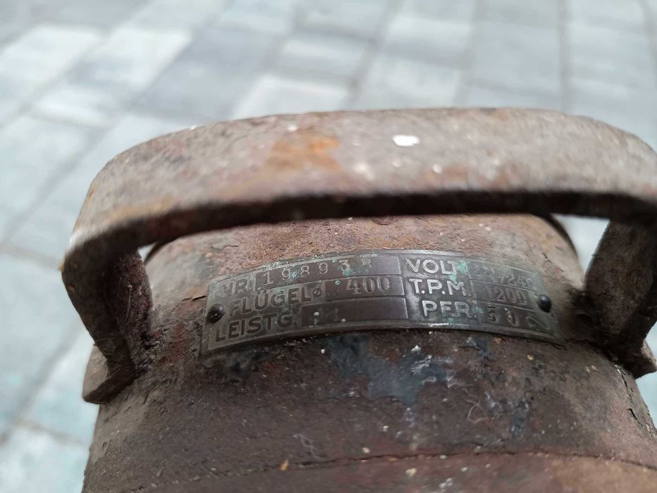 Zabytkowy niemiecki wiatrak