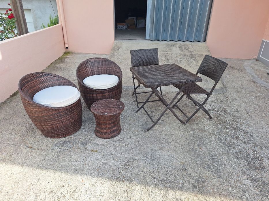 Conjunto de esplanada