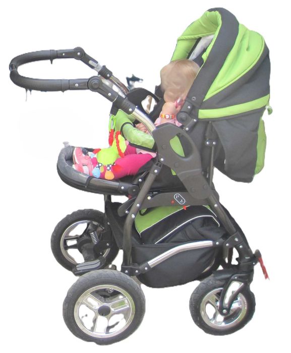 Wózek dziecięcy 3w1 Baby Rossy Goya X5