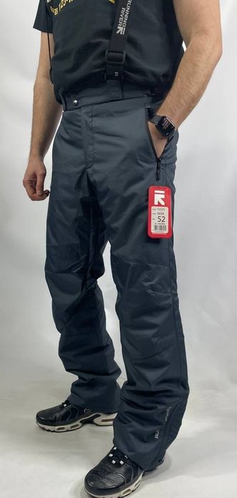 Мужские спортивные штаны с подтяжками лыжный комбинезон Running River