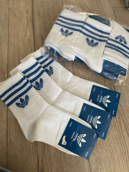 3 pak damskie skarpetki premium Adidas