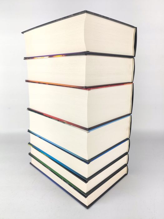 Książki Harry Potter Zestaw 1-7 Kolekcja Seria Twarda Oprawa Rowling