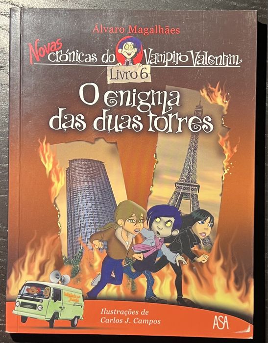 Saga de livros “crónicas do vampiro valentim”