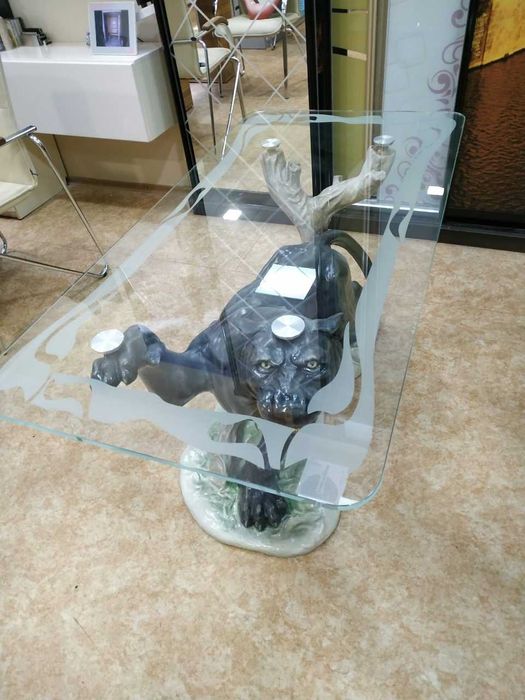 Скло для столика журнального 10мм загартоване