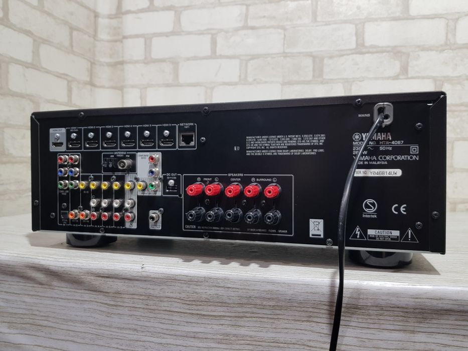 5.1 AV ресивер YAMAHA HTR-4067, *5x100 Вт,HDMI, USB, б/у з Німеччини