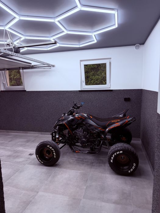 Yamaha Raptor swap ktm duke 890r 125 km