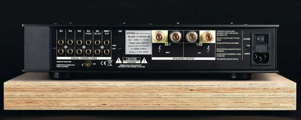 Wzmacniacz Norma Audio IPA-80 - to coś więcej niż się spodziewasz !