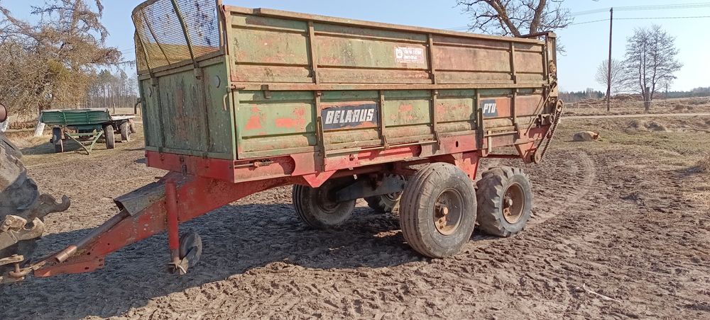 Rozrzutnik obornika tandem 7 ton