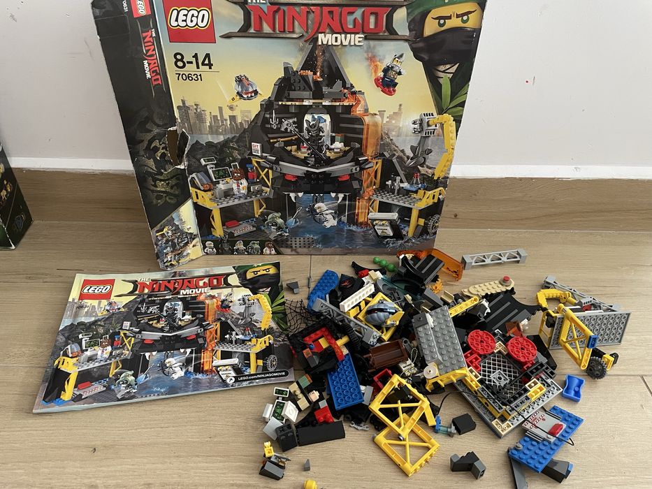 Klocki lego 11 kg i instrukcje