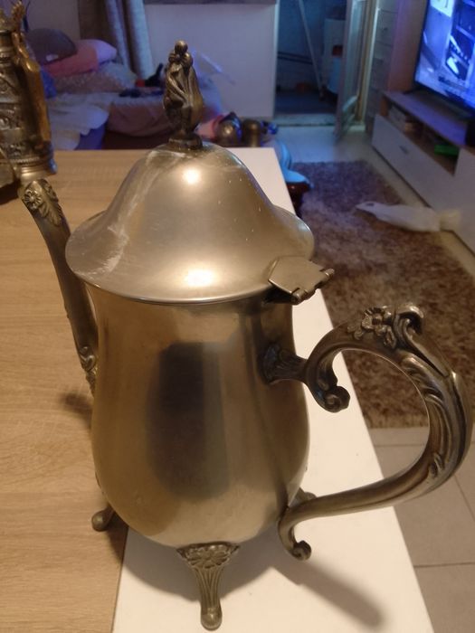 5 peças antigas em Estanho