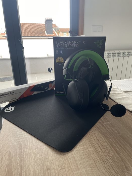 Wireless Blackshark v3 hyperspeed + steelseries qck