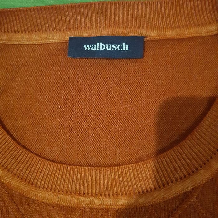 Чоловічий джемпер, светр , вовна супер-батал  Walbusch, 58/60, 3XL , 4XL