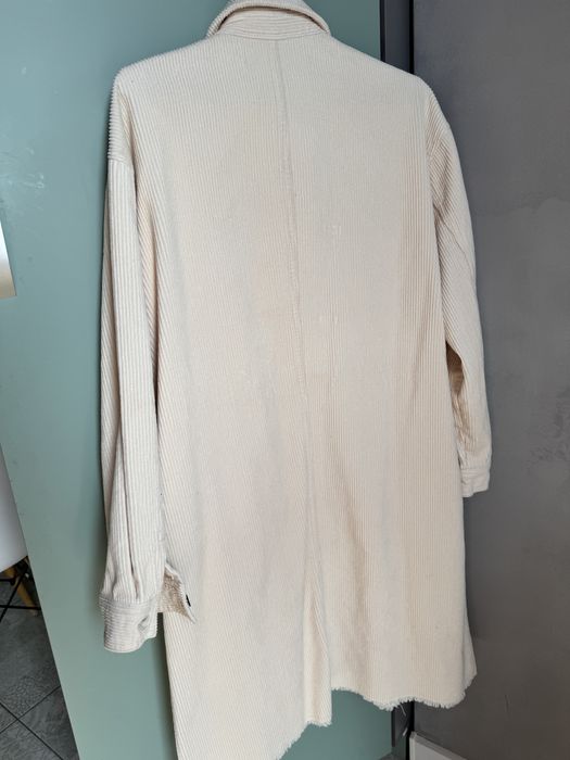 Сорочка плащ zara, вельветова