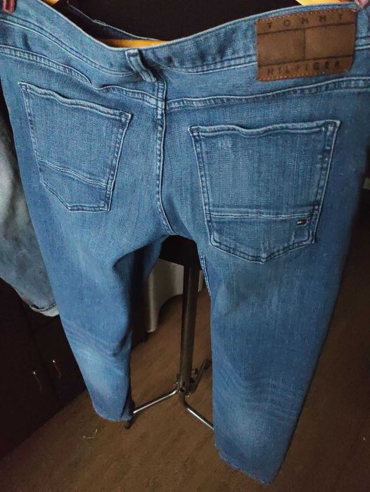 Джинсы Tommy Hilfiger jeans USA w34 stretch blue.
