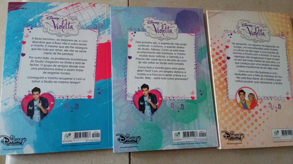Disney - Livros Violeta