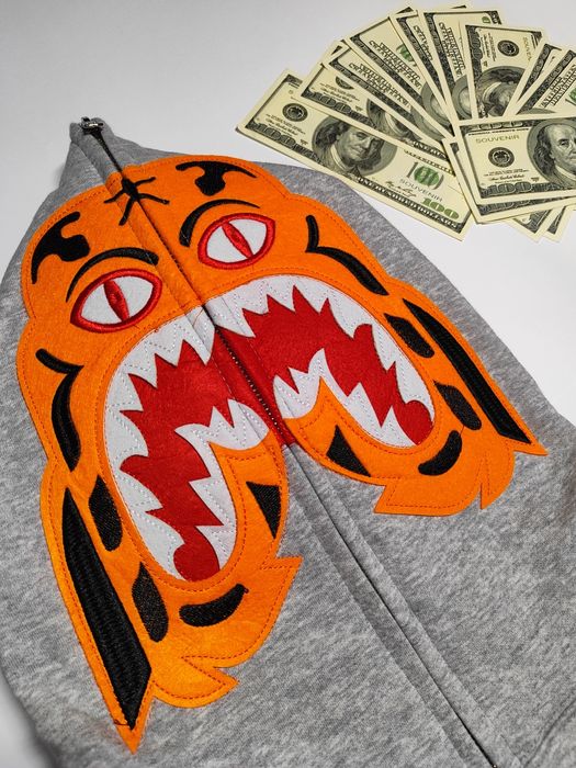 Зіпка Bape tiger/ Зипка бейп