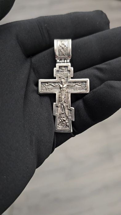 Срібний хрестик великий 15 грам