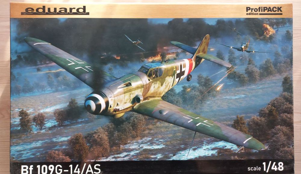 Сборная модель самолета Bf 109G-14/AS