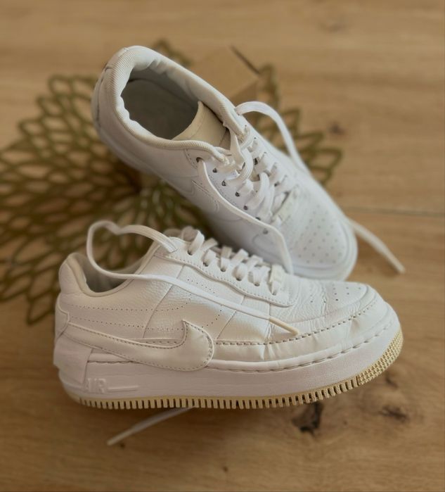 Nike Air Force 1 Jester XX białe buty na platformie rozmiar 38