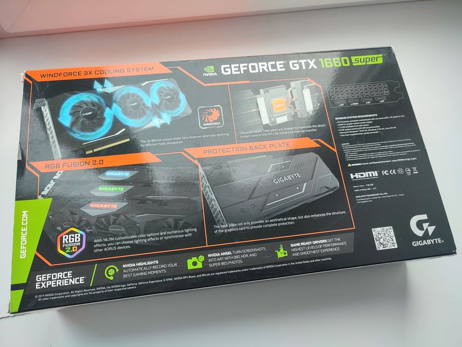 Gigabyte GeForce GTX 1660 Super GAMING OC 6G